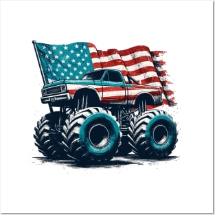 Monster Truck Posters and Art